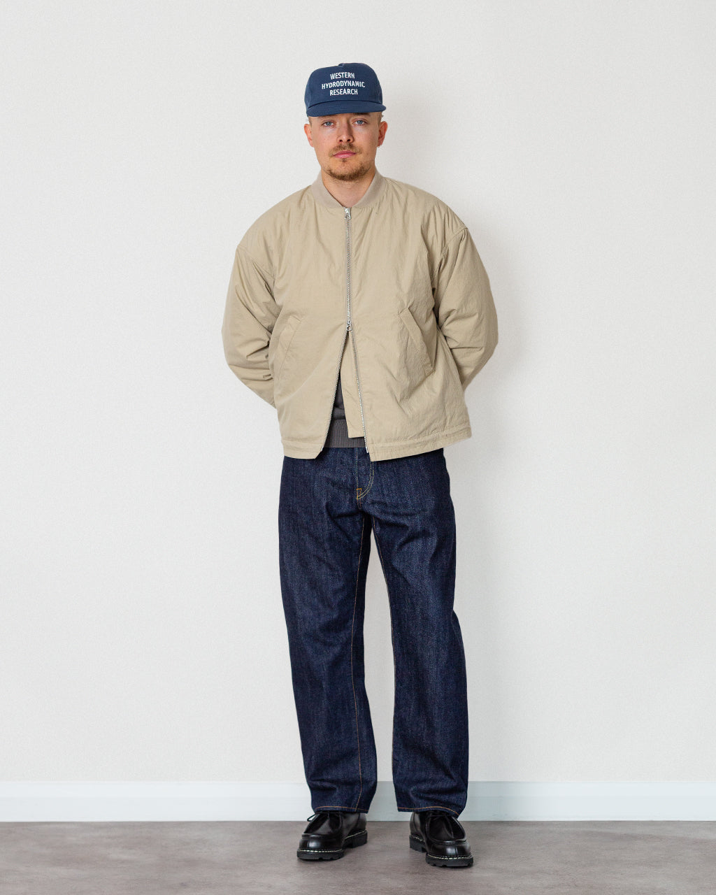 Basement Bomber Jacket - Stone