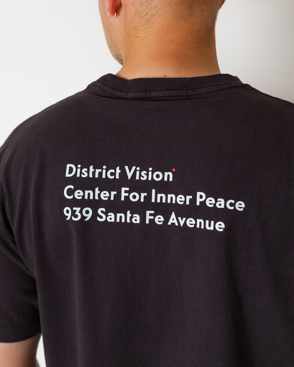 California Cotton Staff Tee - Vintage Black