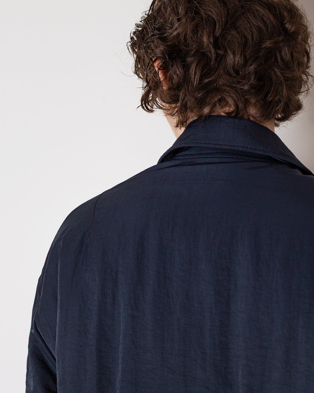Airborne Nylon Padding Jacket - Navy