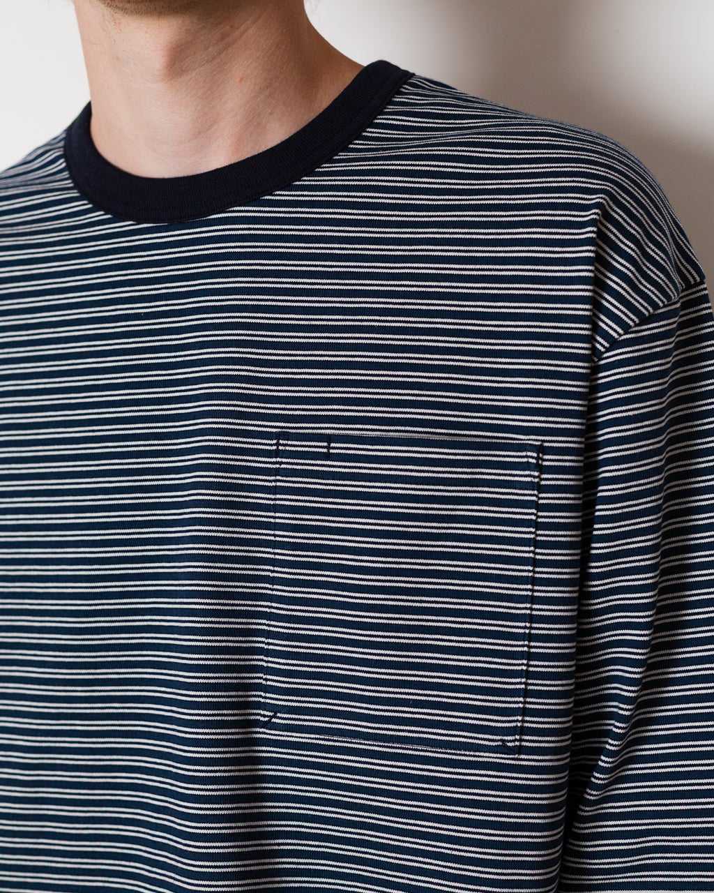 Powell Long Sleeve Stripe T-shirt - Evergreen