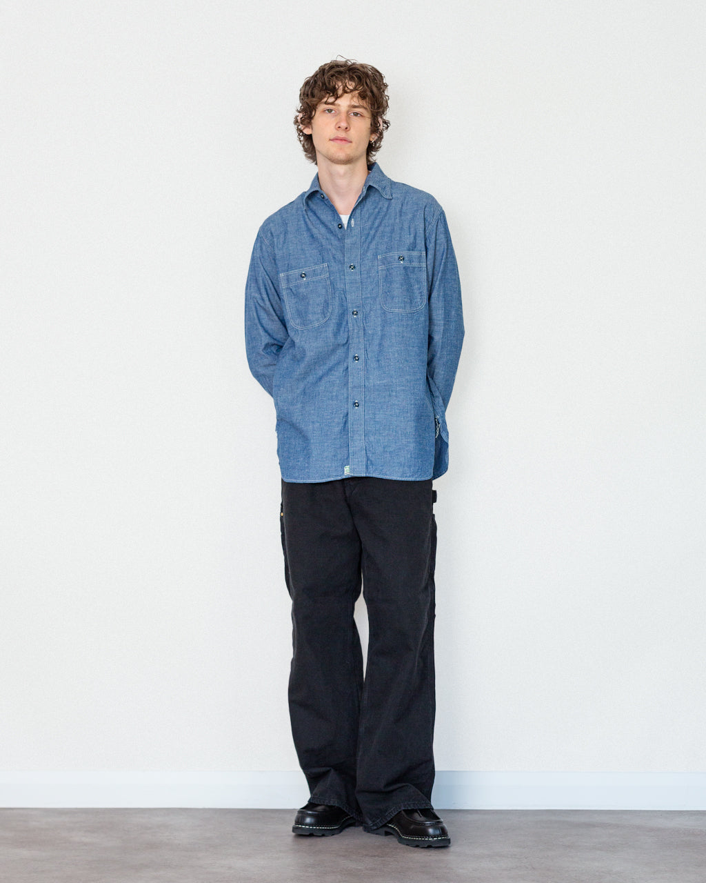 Relaxed Fit Work Shirt - Chambray