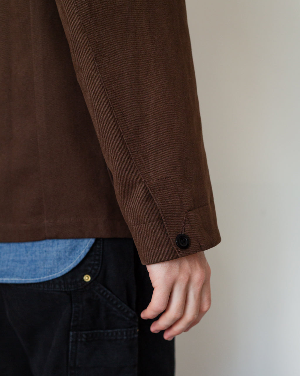 Bruton Blazer - Dark Brown/Lavet/French Navy