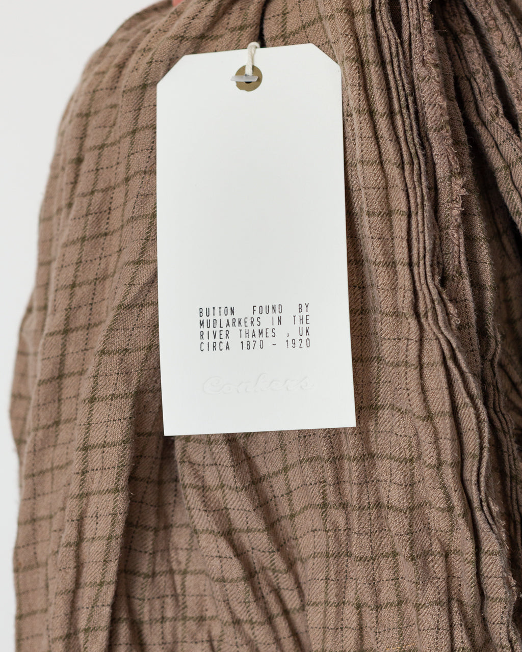 Knot Scarf - Brown Overdye