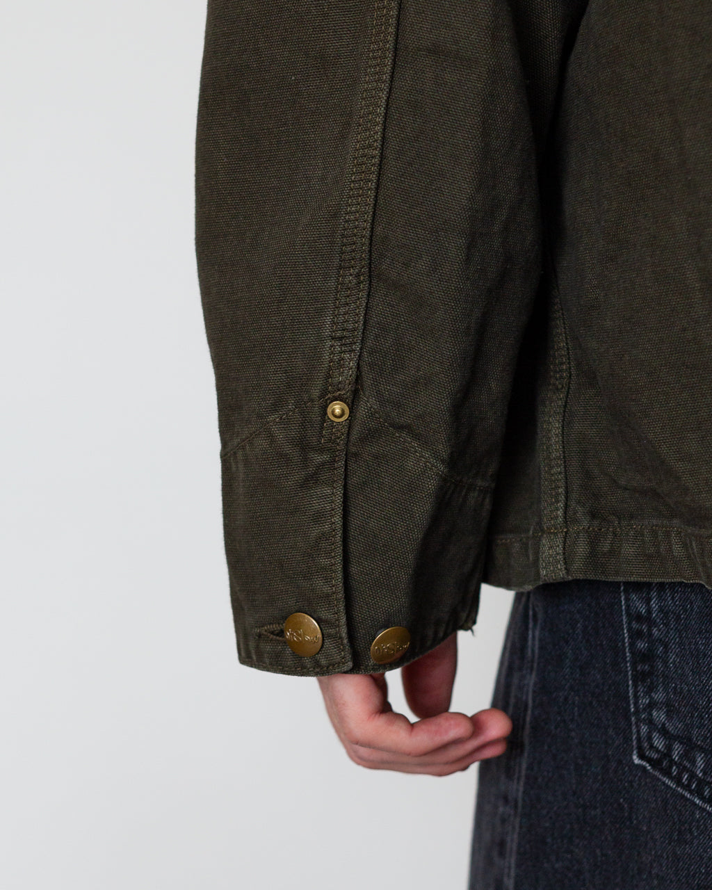 Relaxed Fit Oxford Coverall - Coffee Brown