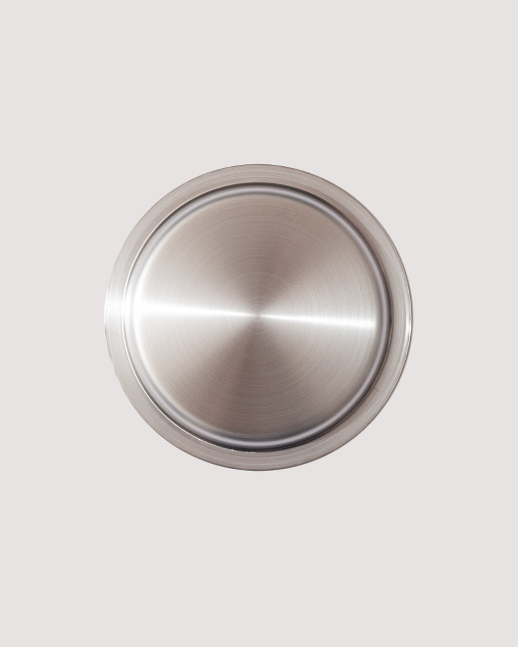 STAINLESS STEEL PLATE - Silver