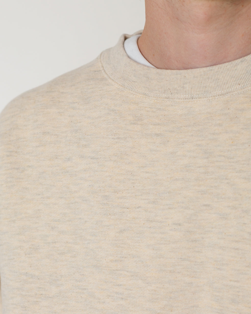 Sweat Crew Raised Back - Oatmeal