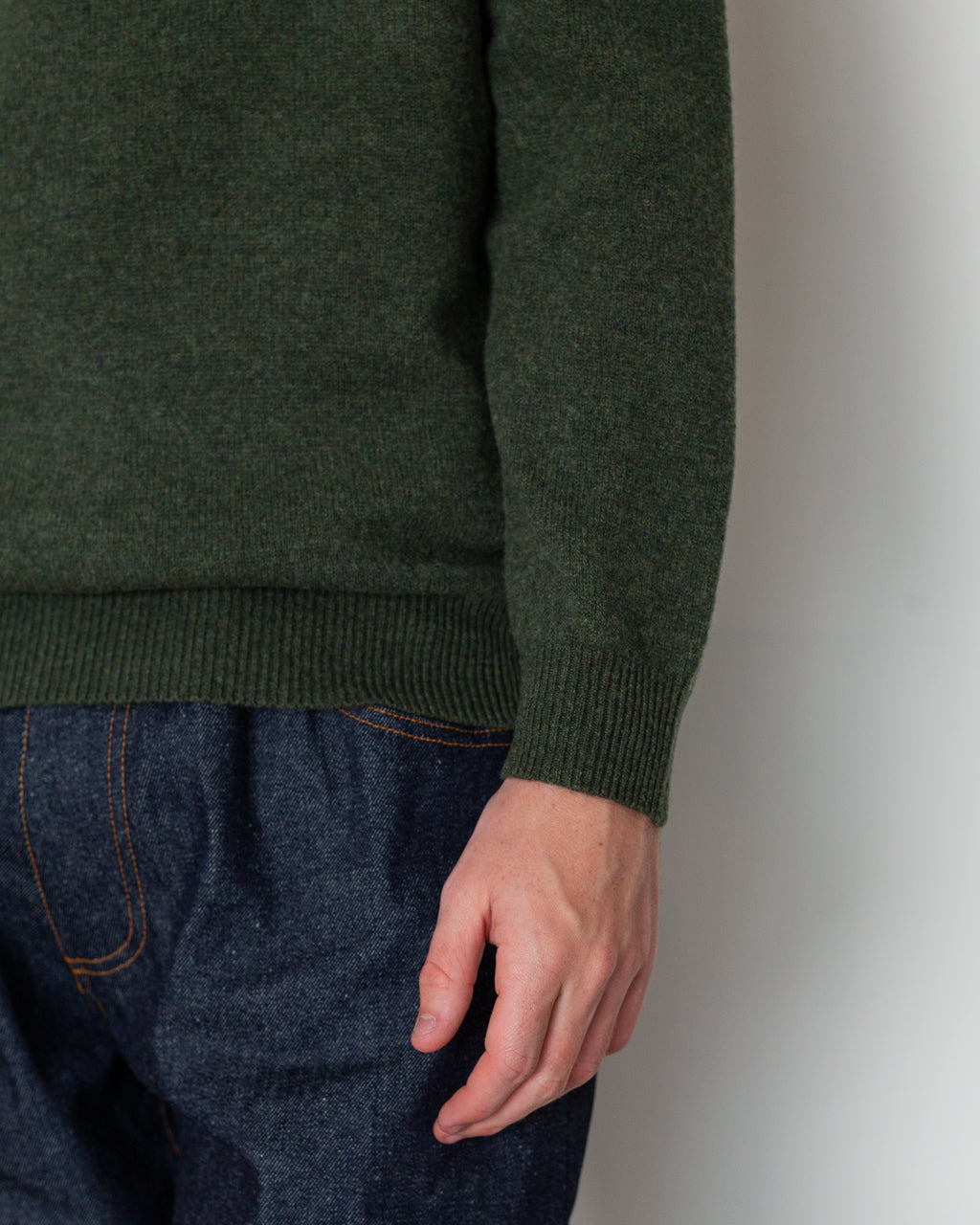 Knit Polo 9G - Green