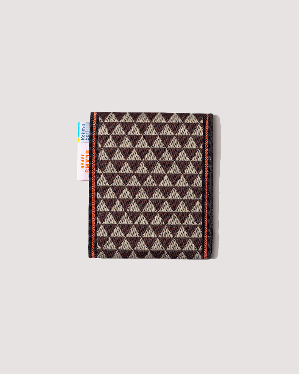 TAKATA TATAMI COIN PURSE - Brown/White