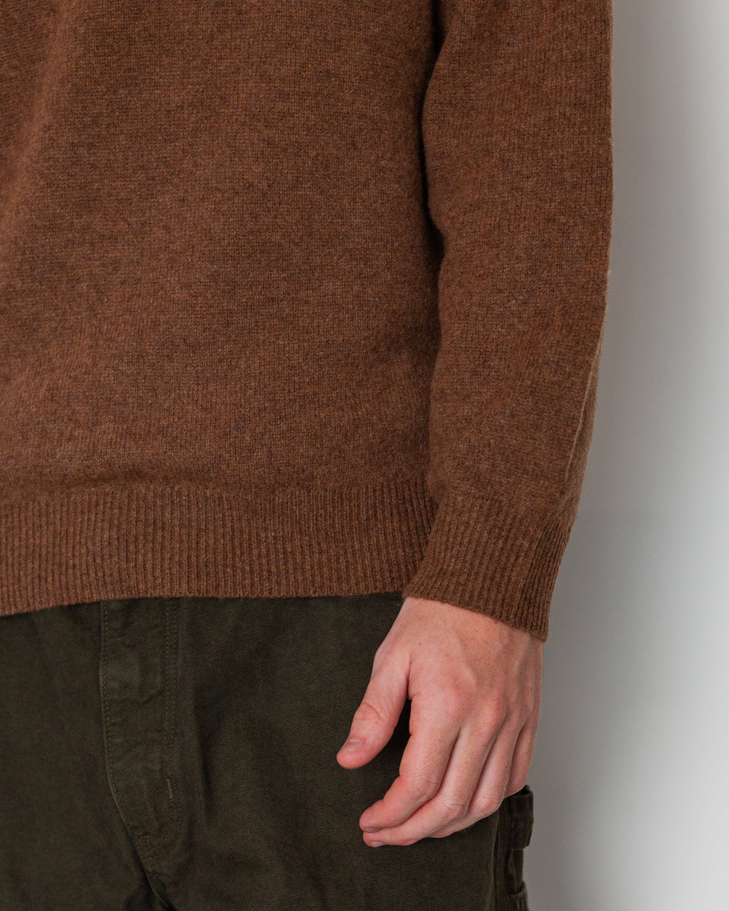 Knit Polo 9G - Brown