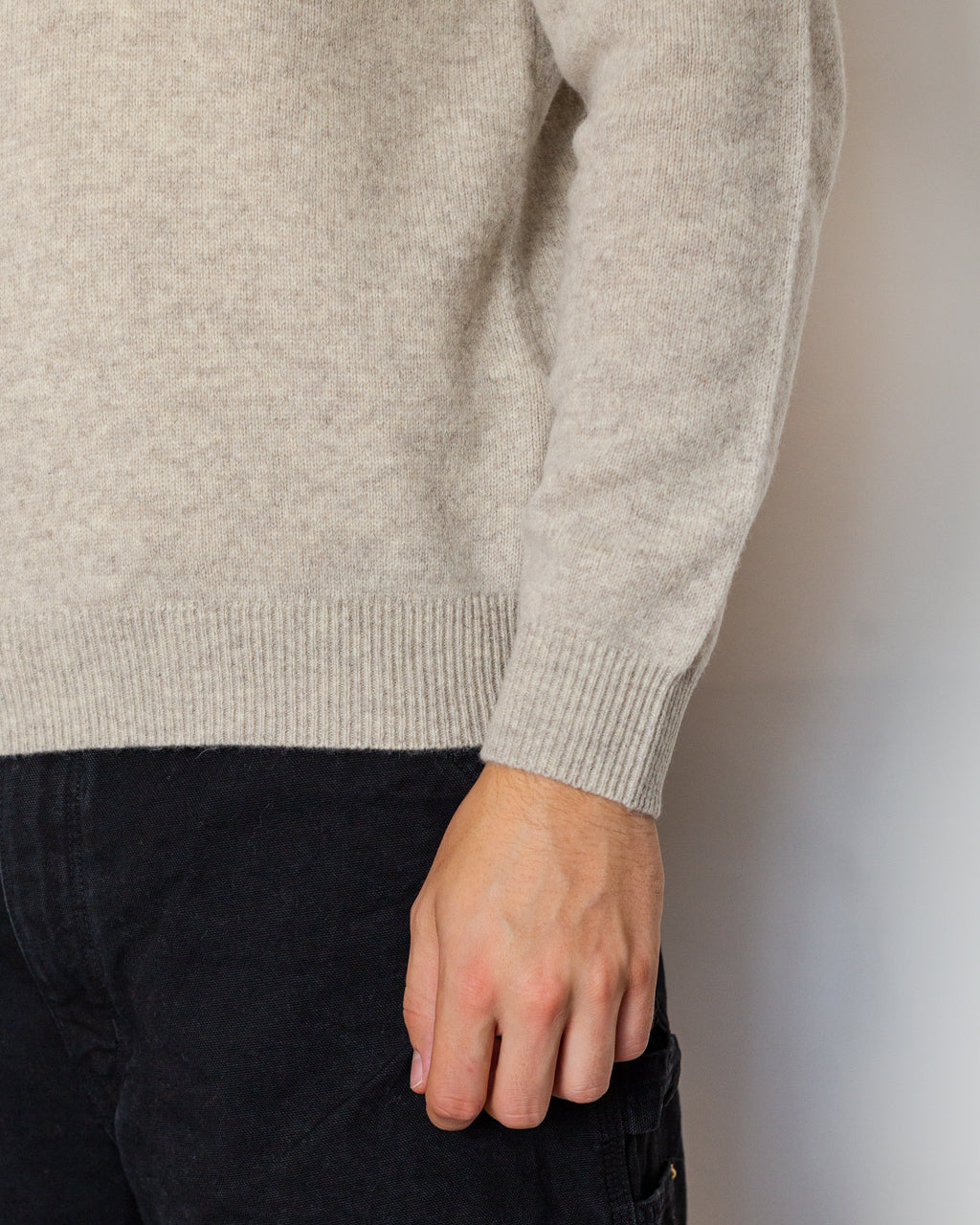 Knit Polo 9G - Beige