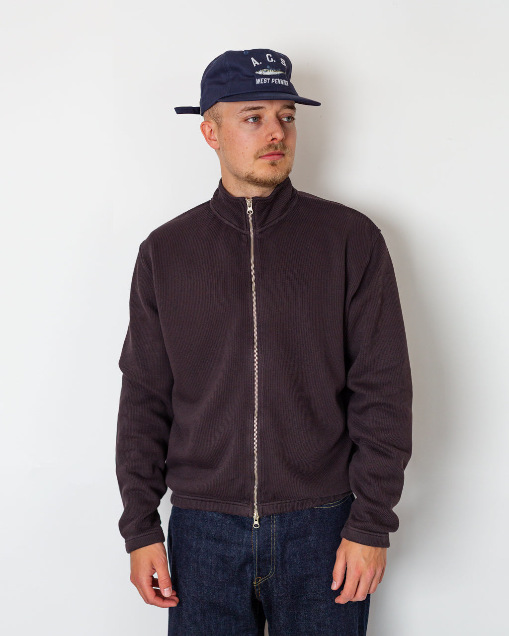 Another Zip Sweatshirt 3.0 - Dark Brown