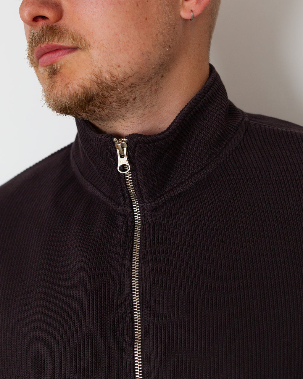 Another Zip Sweatshirt 3.0 - Dark Brown