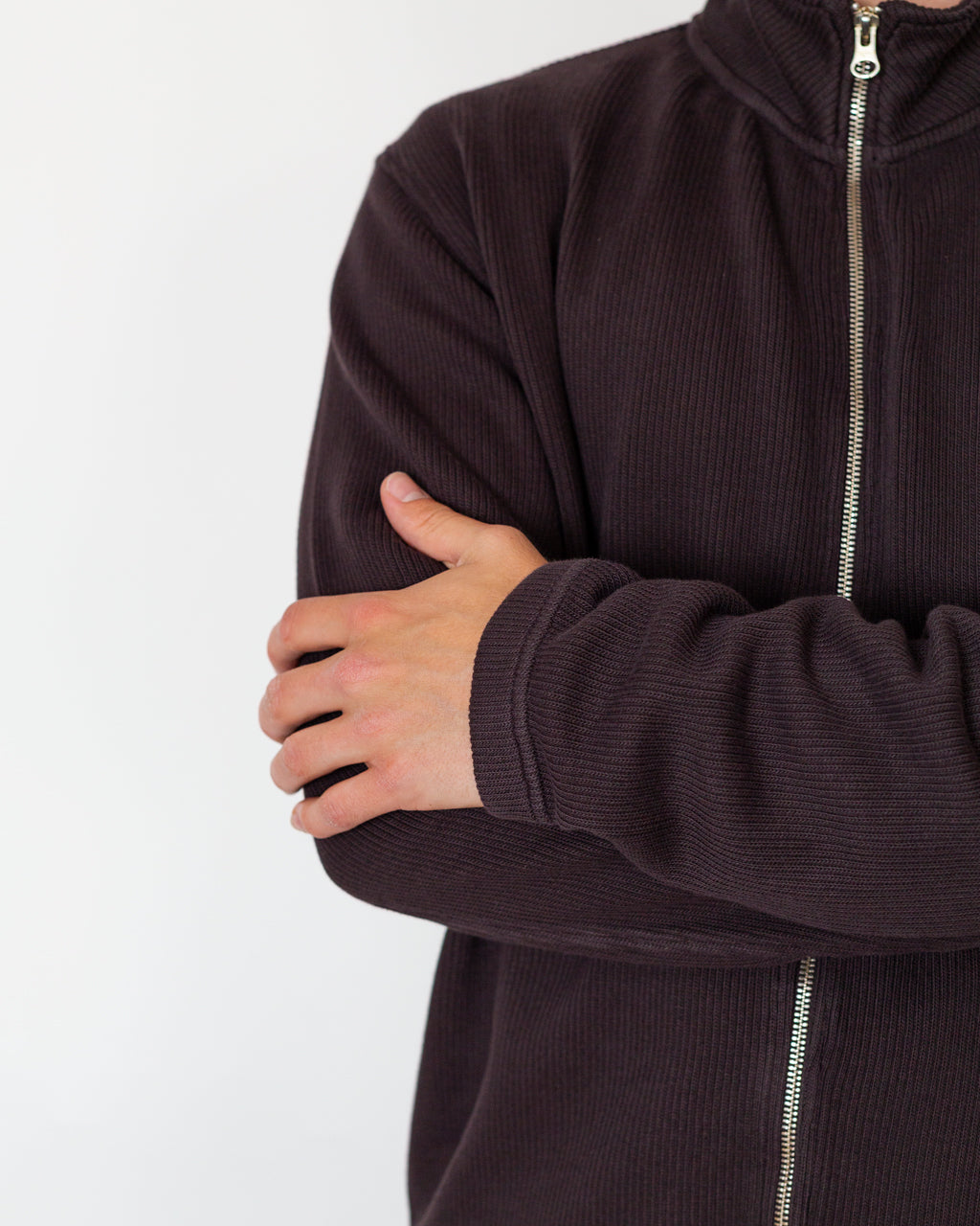 Another Zip Sweatshirt 3.0 - Dark Brown