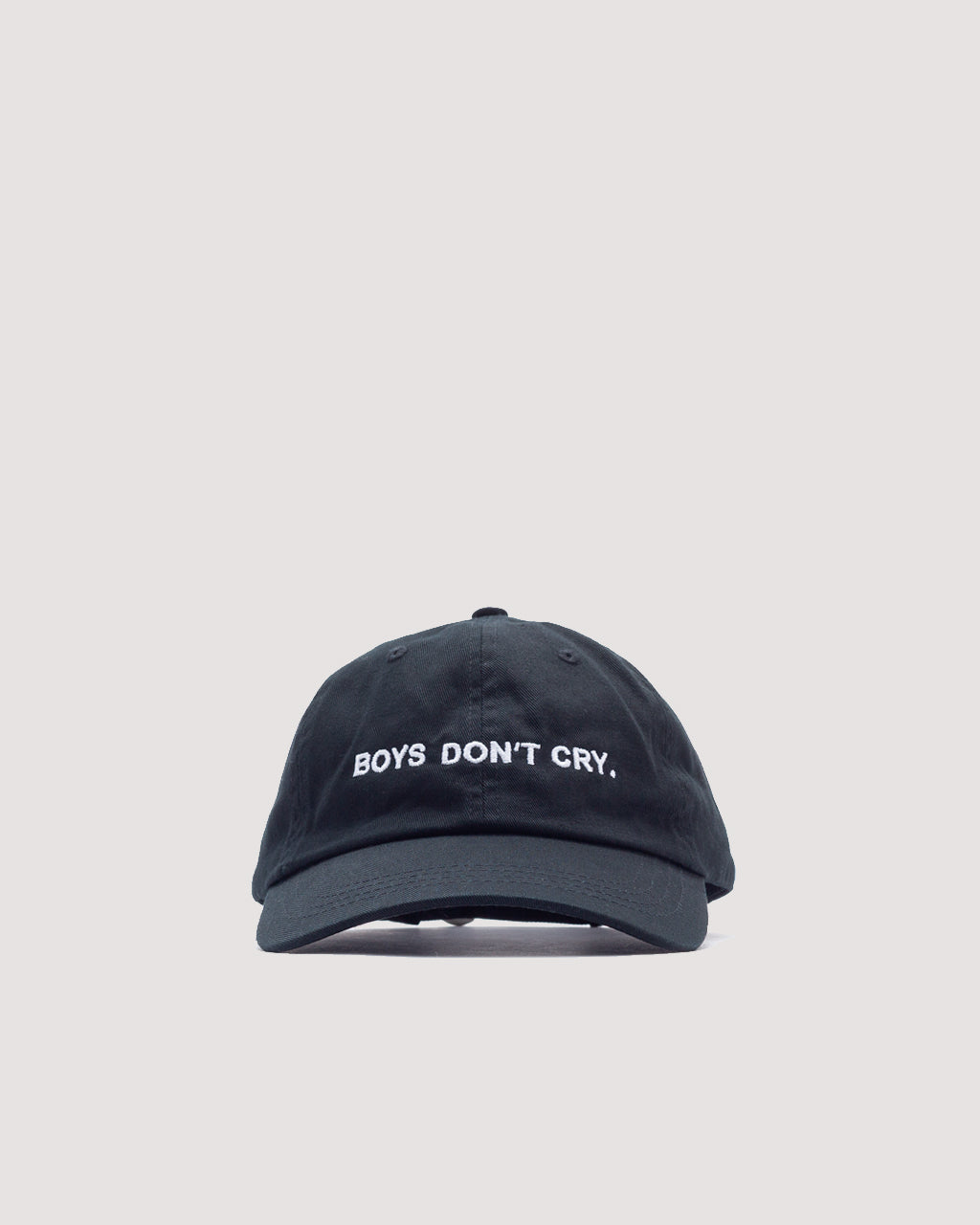 Boys Don't Cry Cap - Black