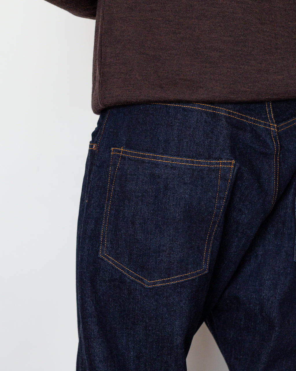 108 One Wash Loose Ankle Denim - Indigo