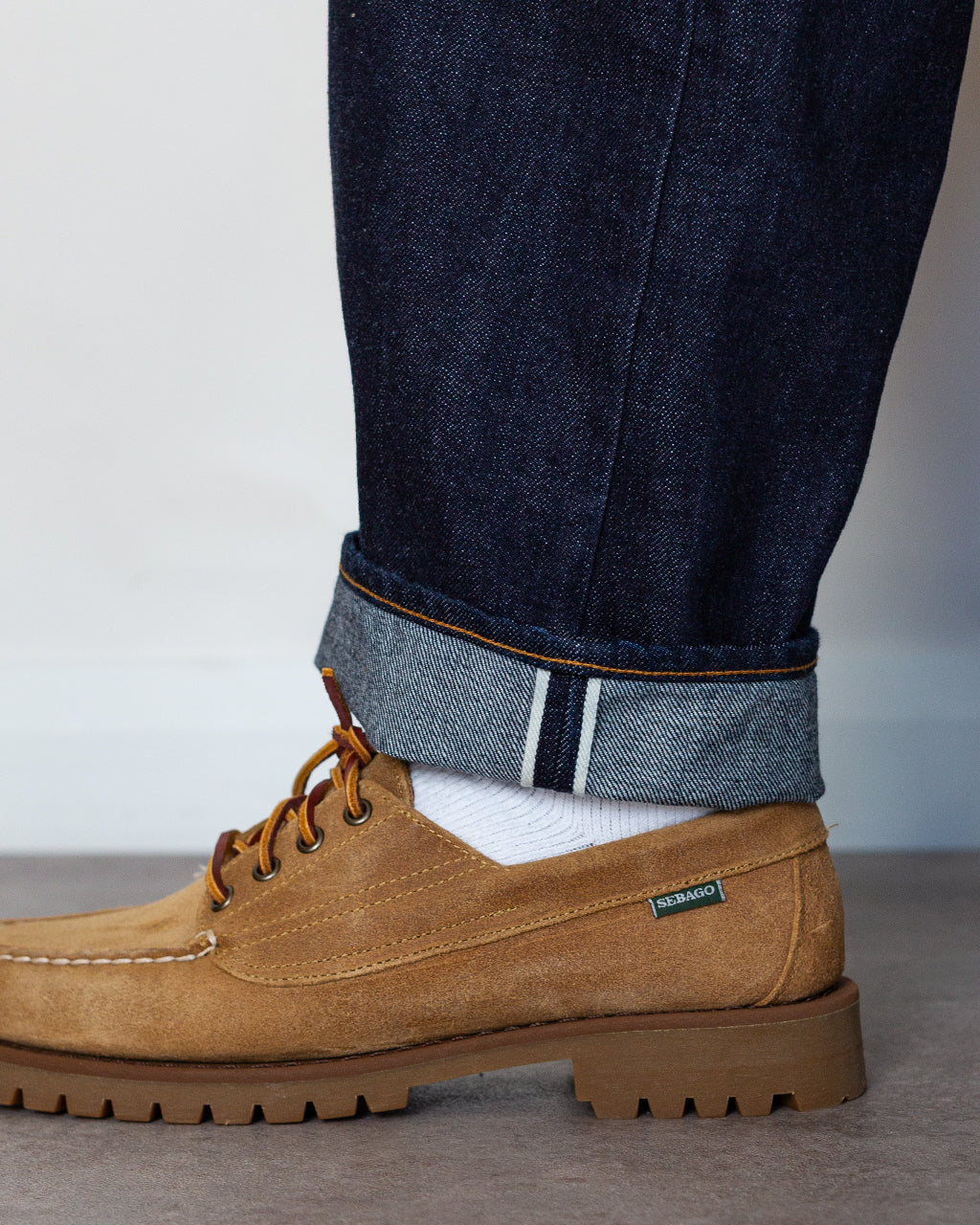 108 One Wash Loose Ankle Denim - Indigo