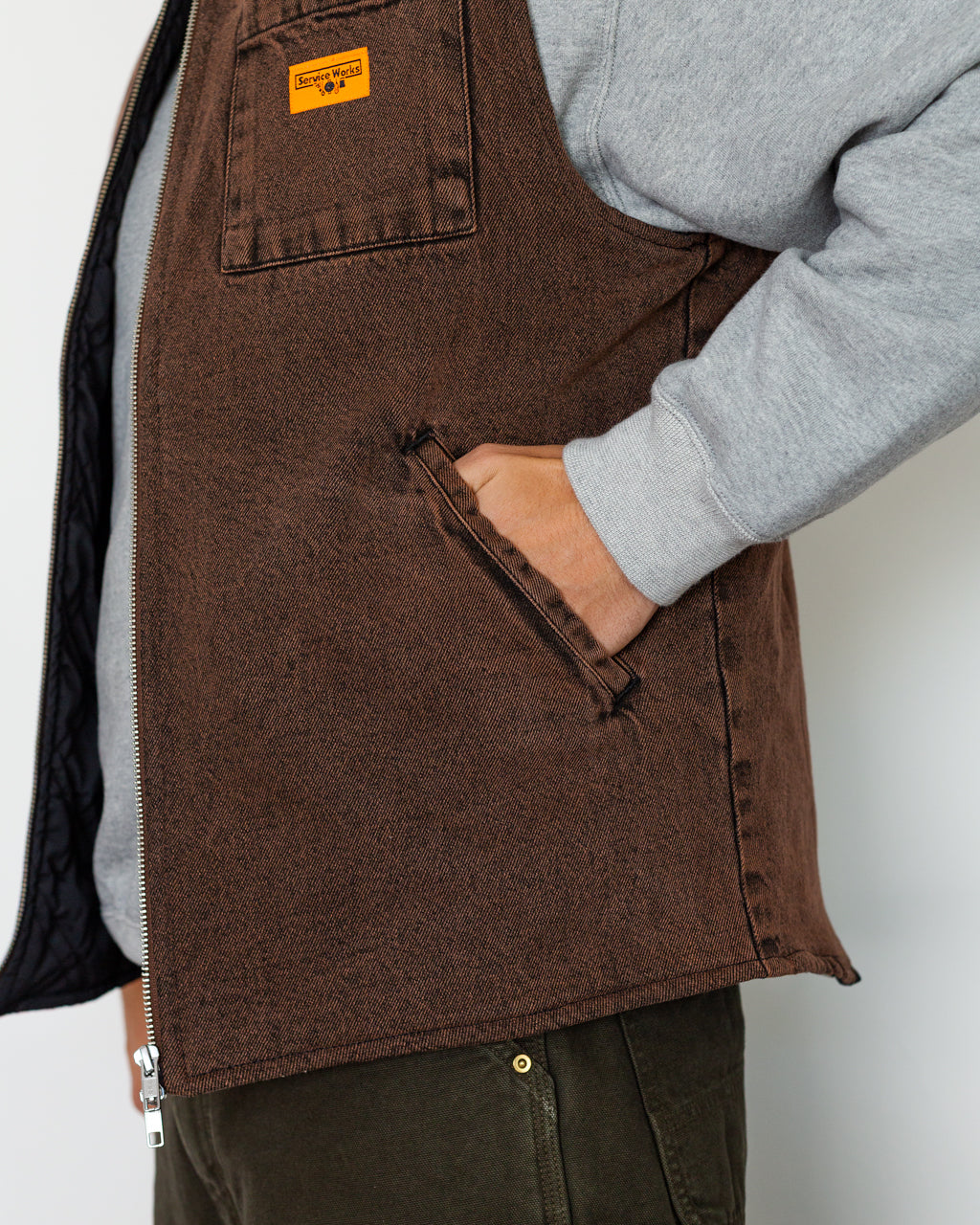 OD Work Vest - Umber