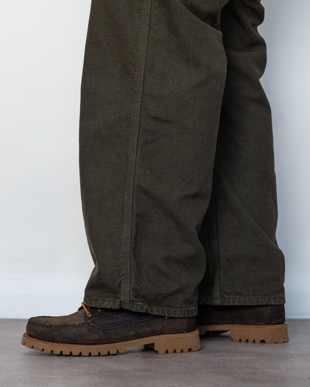 Askook Lug Suede - Dark Brown