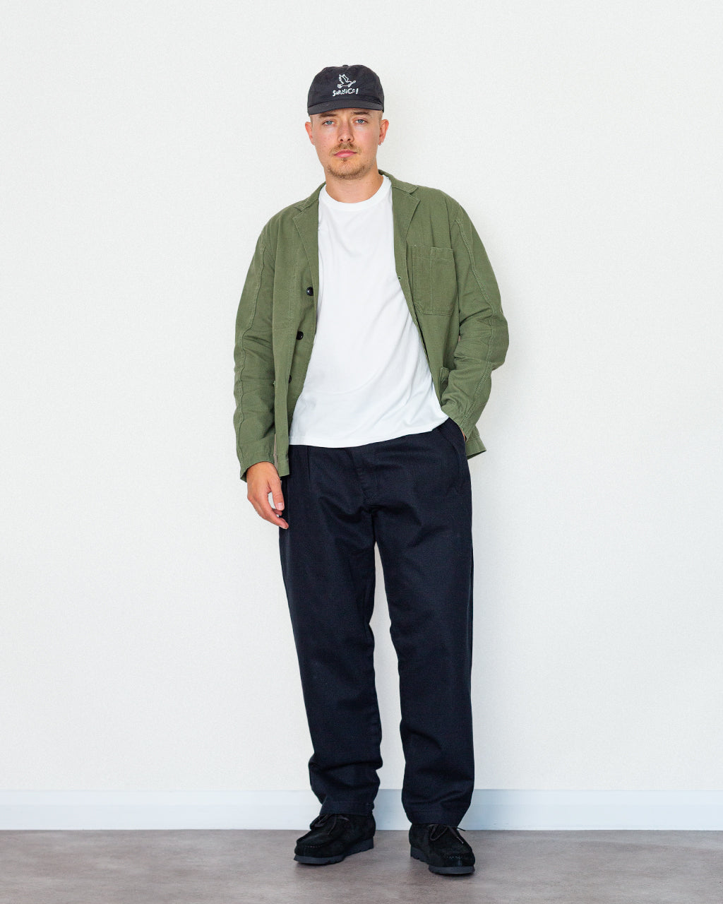 Twill Part-Timer Pants - Black