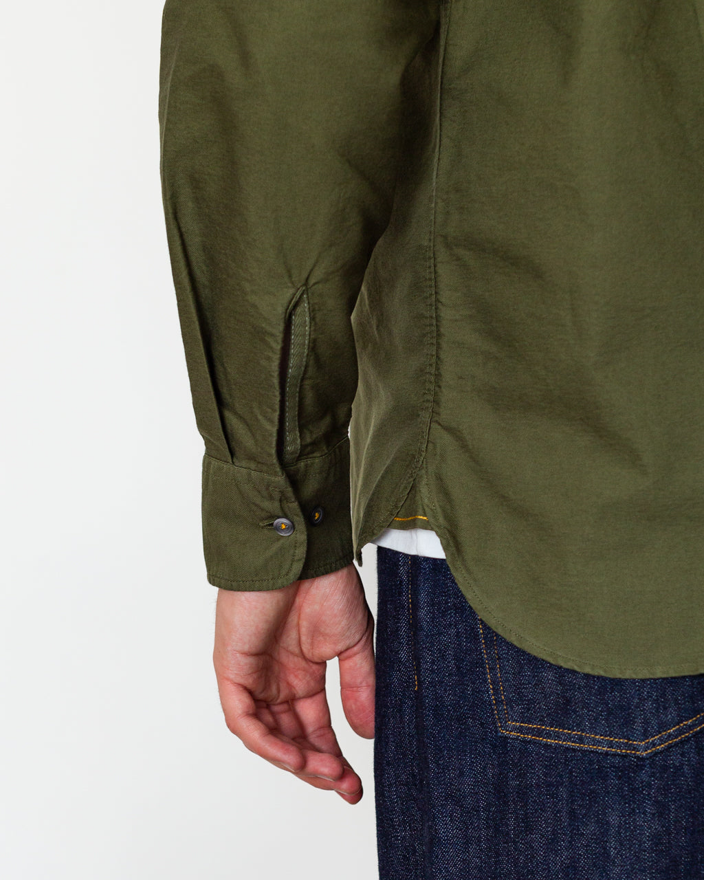 Lazy Day Shirt - Olive Oxford