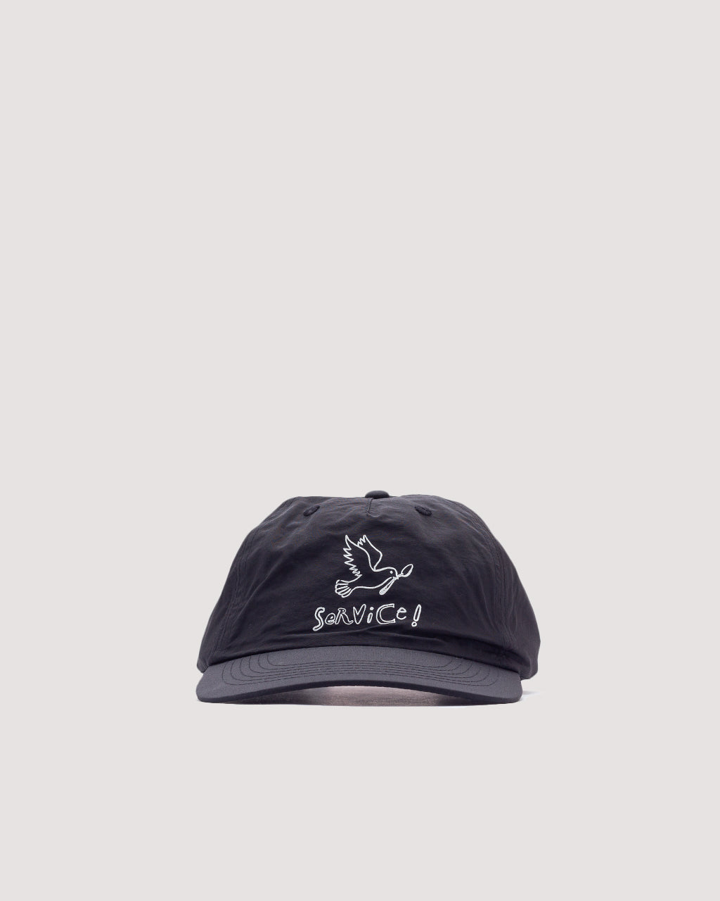 Nylon Dove Cap - Black