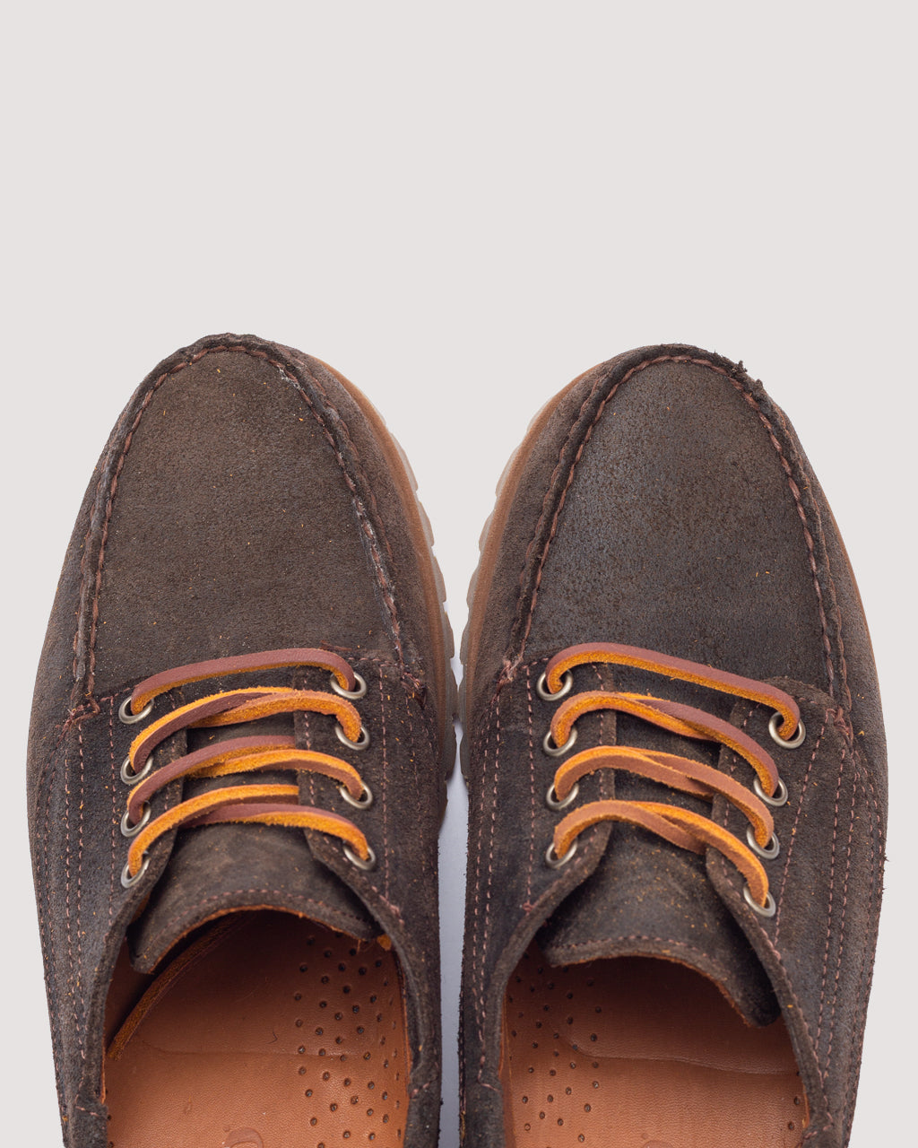 Askook Lug Suede - Dark Brown