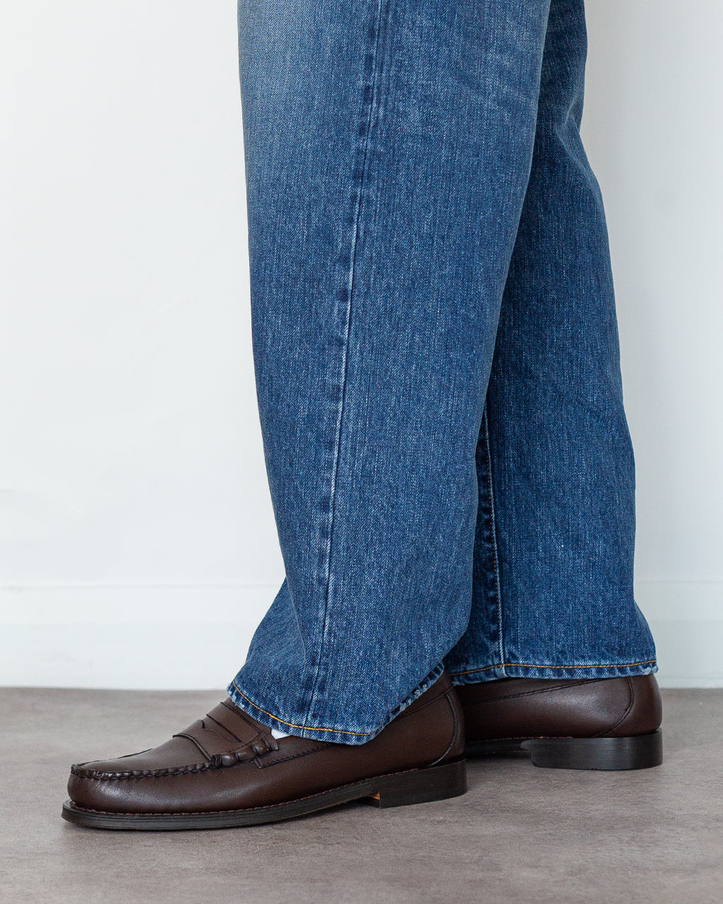 Larson Soft Penny Weejun - Chocolate Leather