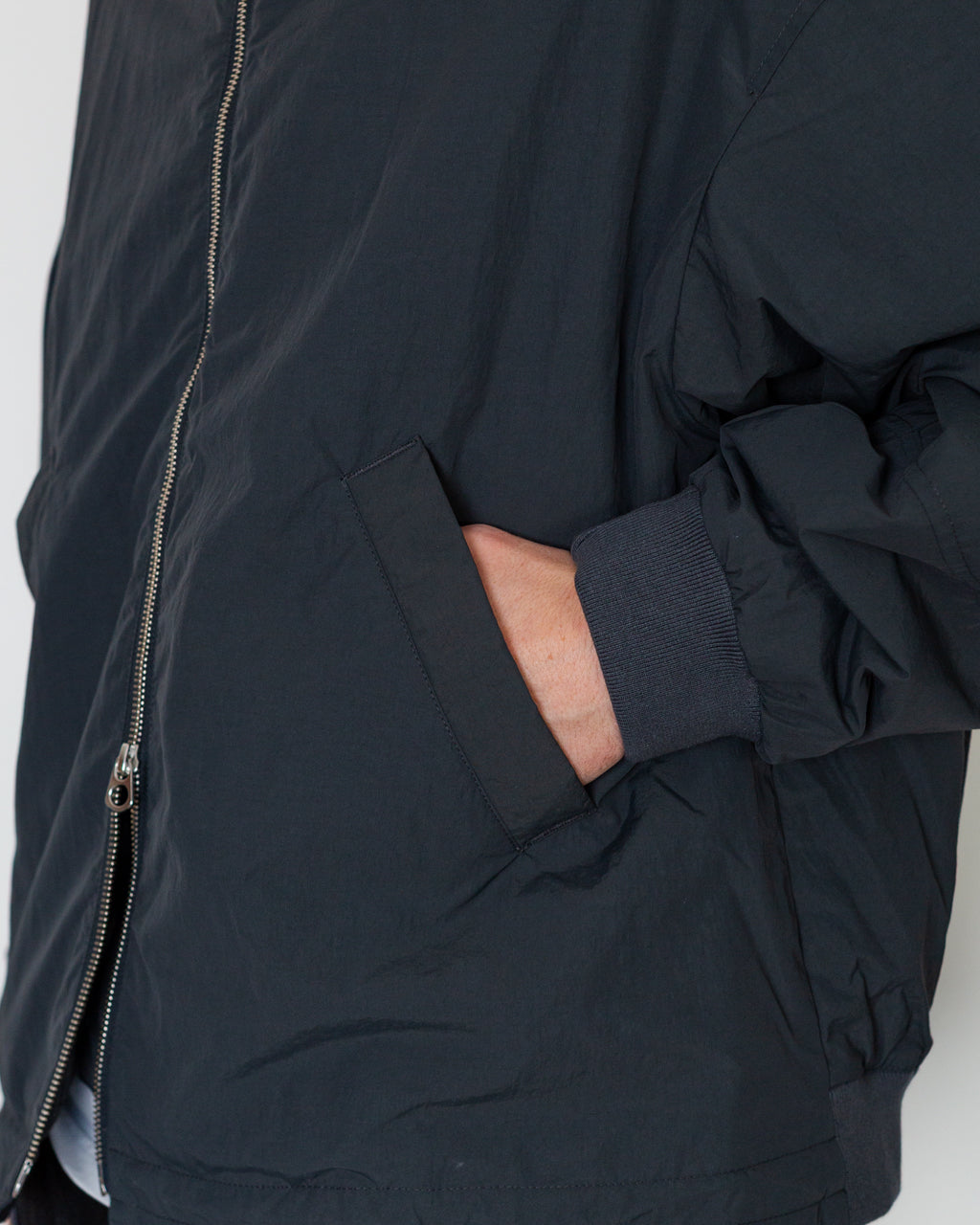 Basement Bomber Jacket - Grey