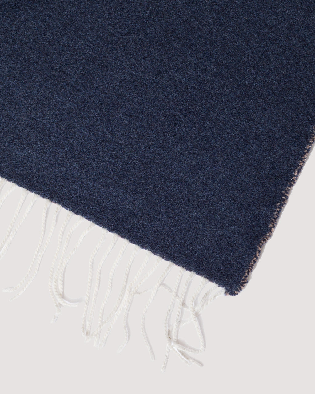 Keating Blanket - Navy / Brown