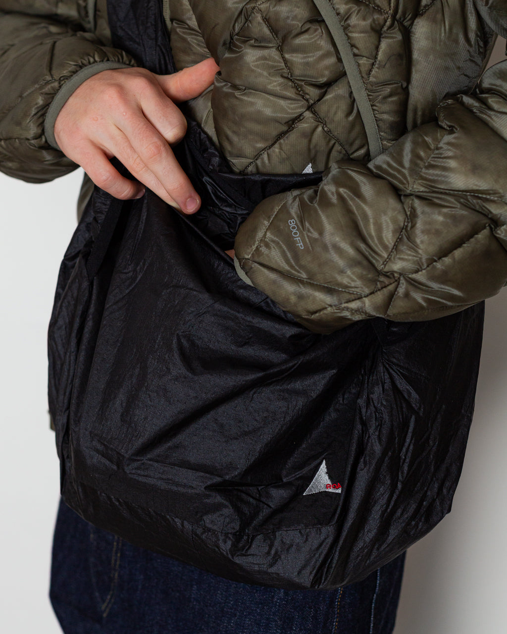 LAKI Packable Knot Bag - Black
