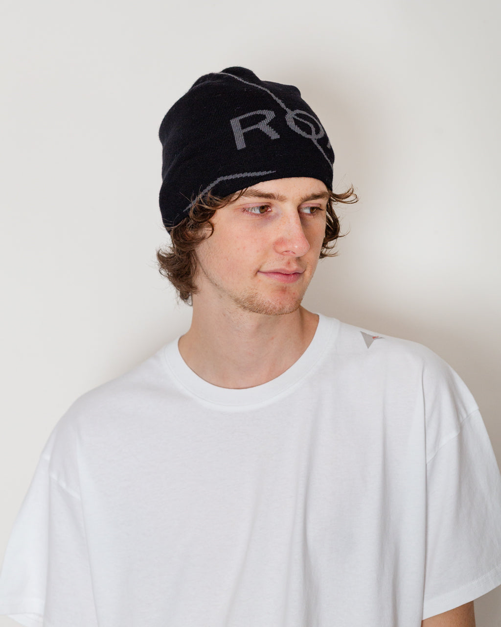 Logo Beanie - Deep Black