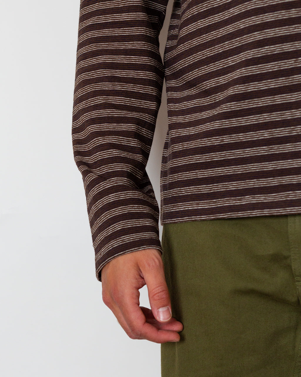 Another T-Shirt 3.0 - Brown Ecru Stripe