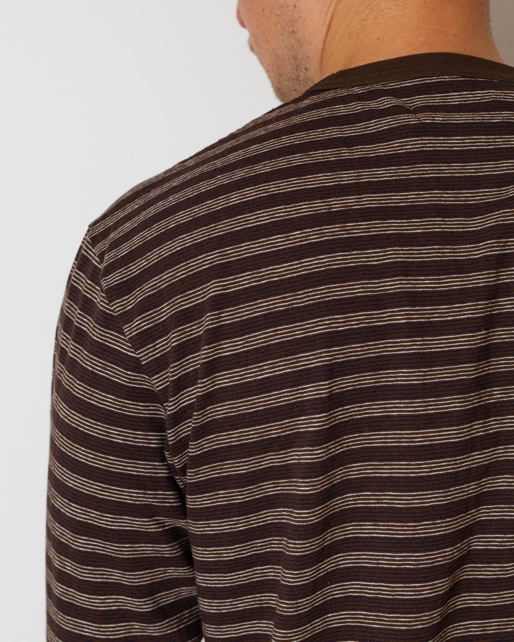 Another T-Shirt 3.0 - Brown Ecru Stripe