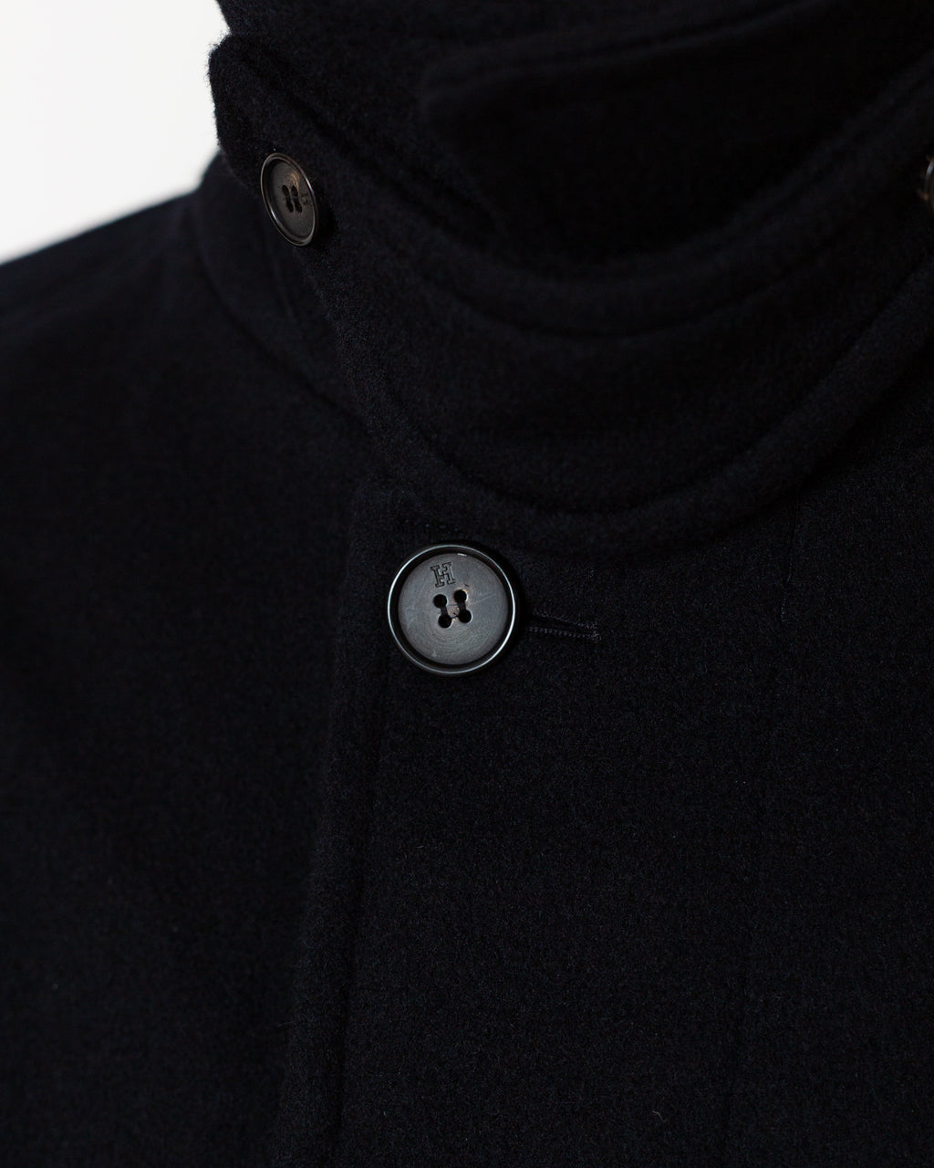 Winterport Wool Coat - Dark Navy