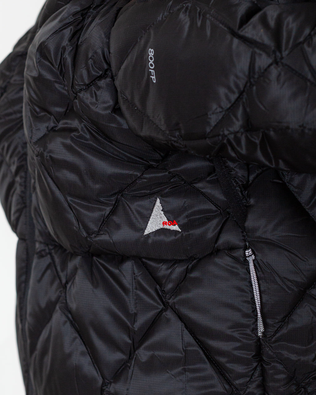 Nuna 800 Fill Power Hooded Down Jacket - Black