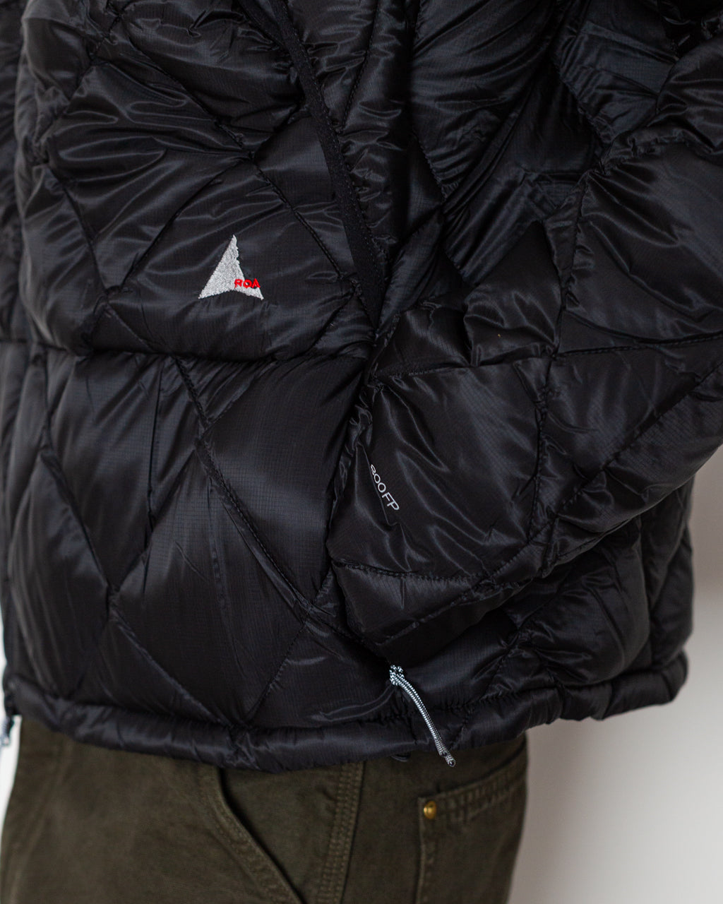 Nuna 800 Fill Power Hooded Down Jacket - Black