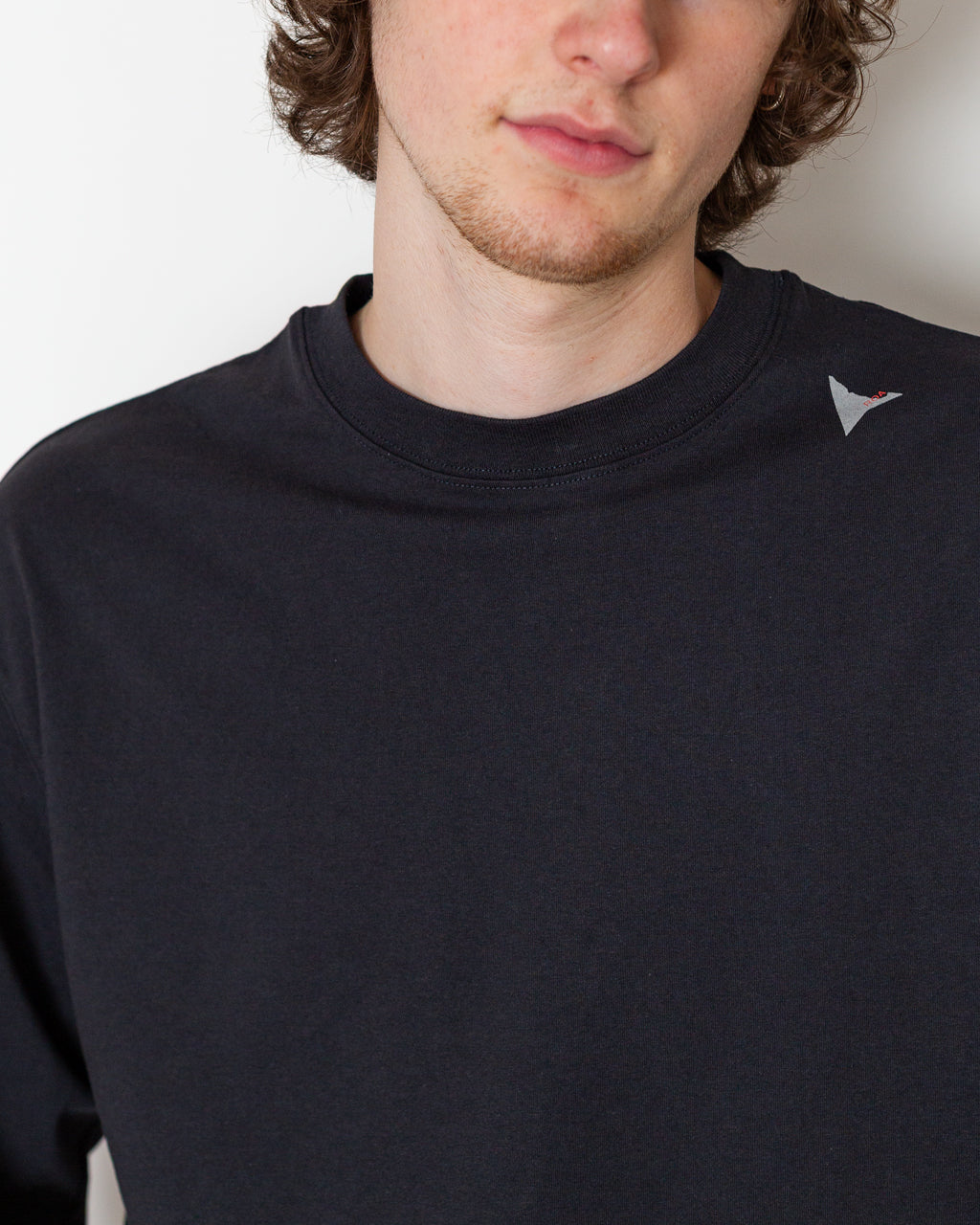 LOGO Long Sleeve T-Shirt - Washed Black