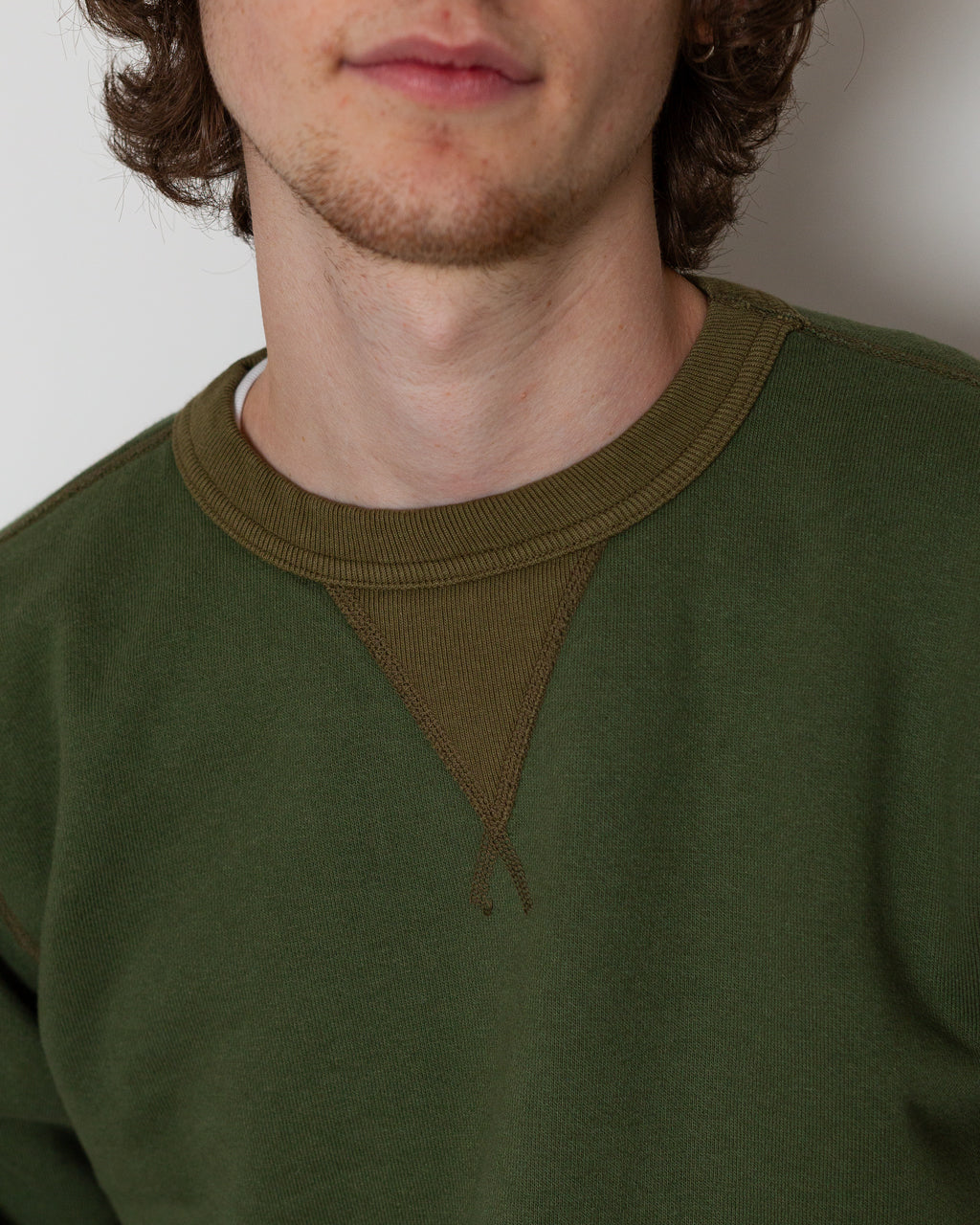 Plain Sweat - Olive