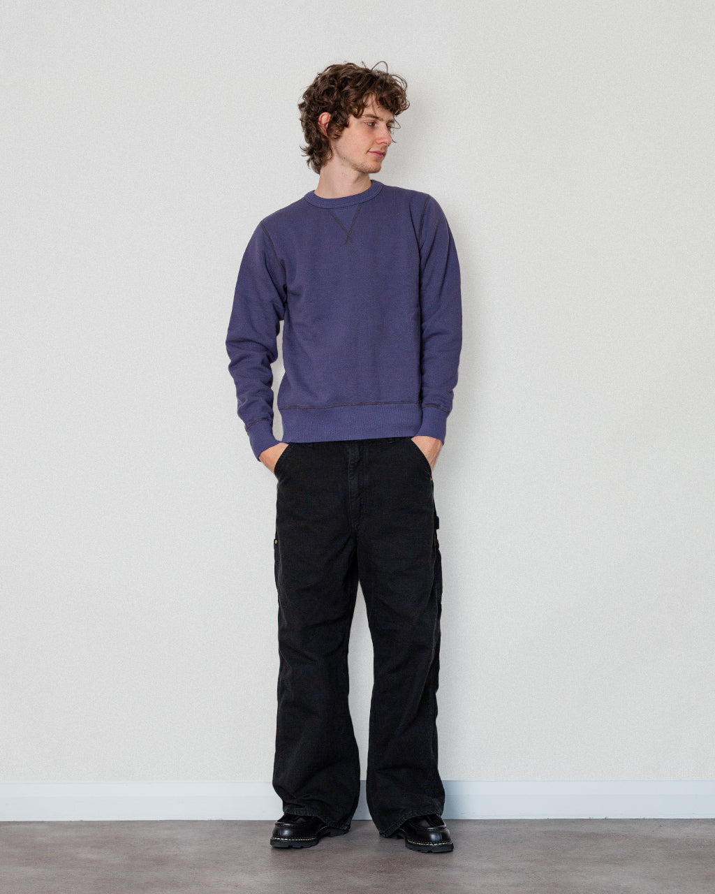 Plain Sweat - Navy