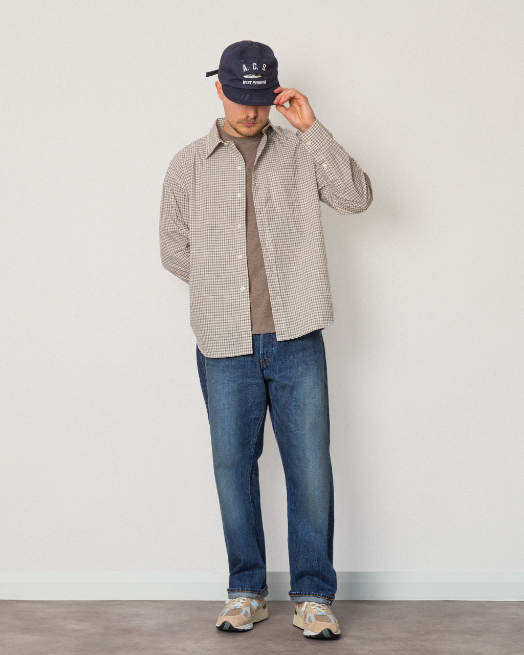 Executive Shirt - Experienced Brown Check