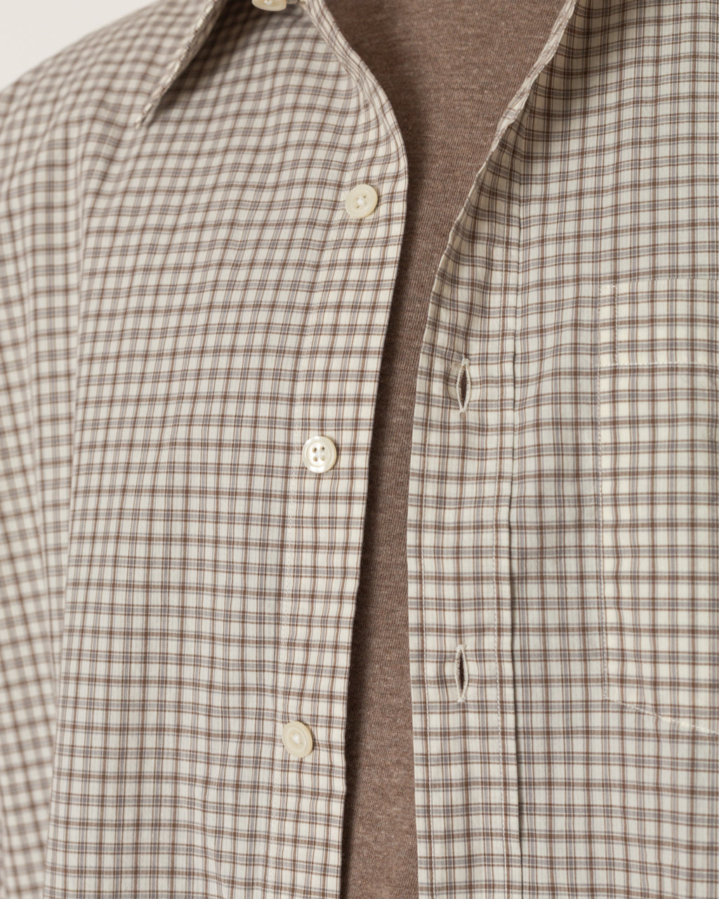 Executive Shirt - Experienced Brown Check