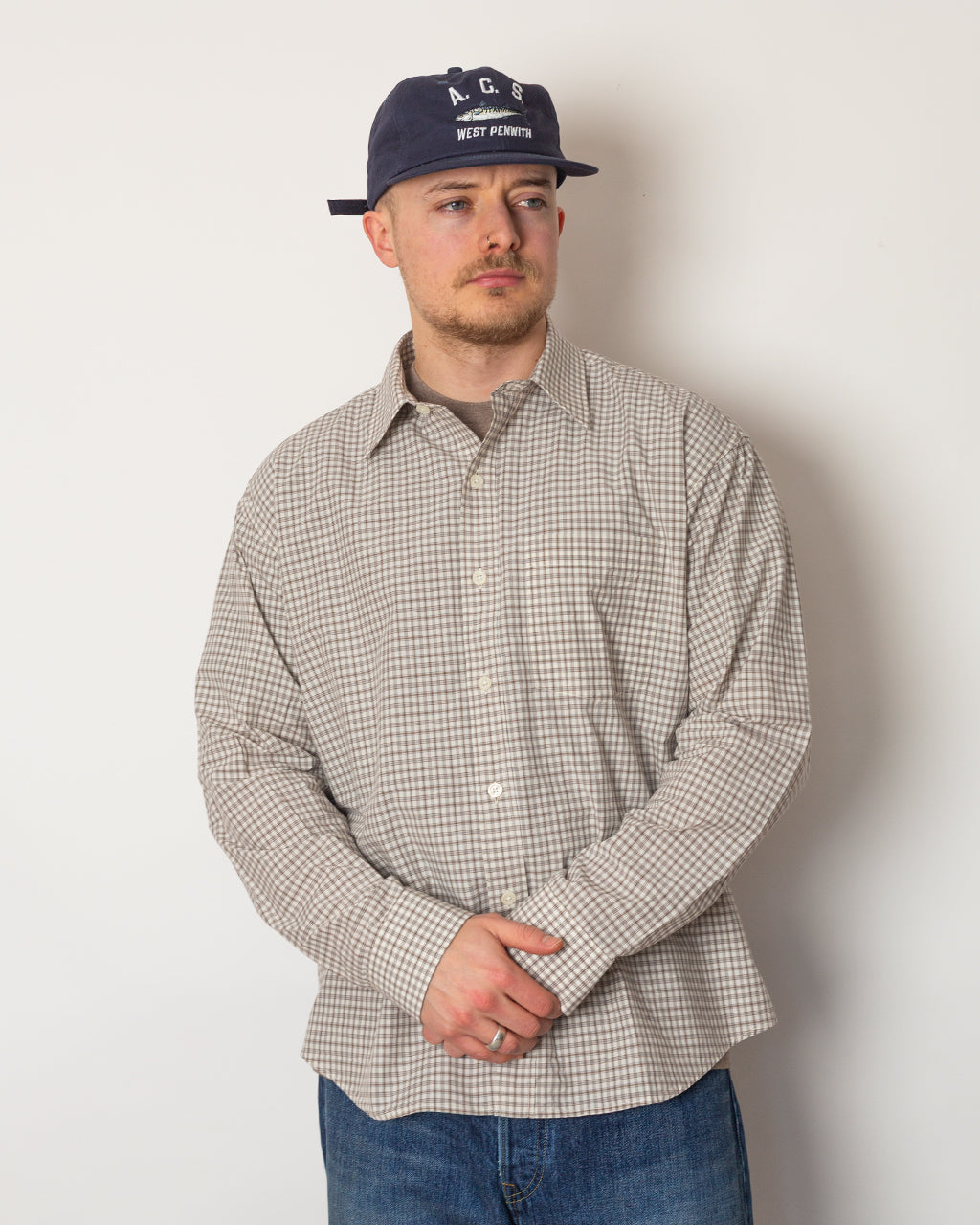 Executive Shirt - Experienced Brown Check