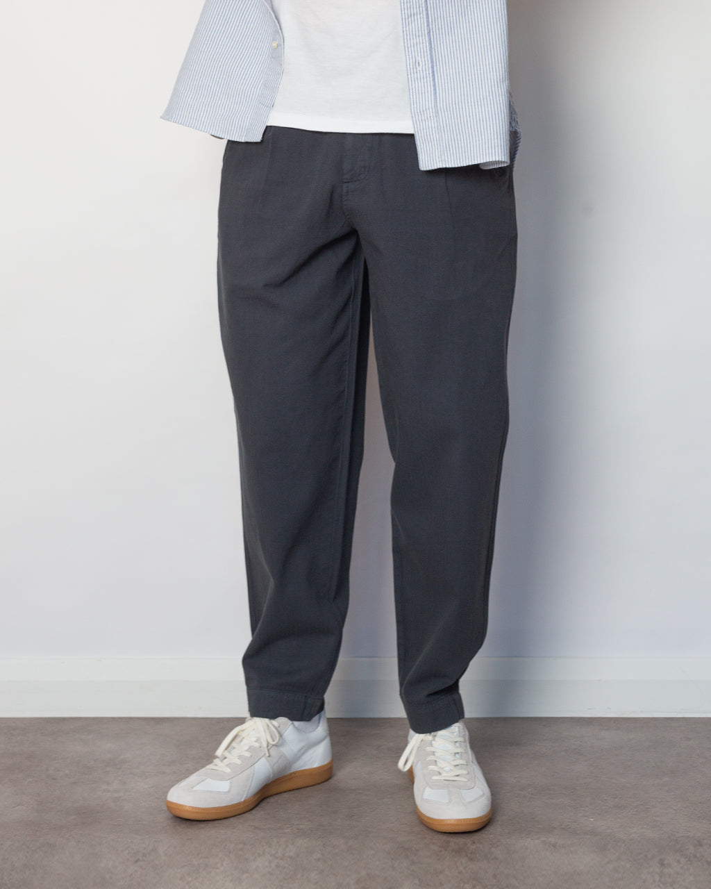 Assembly Pant - Slate Blue Herringbone