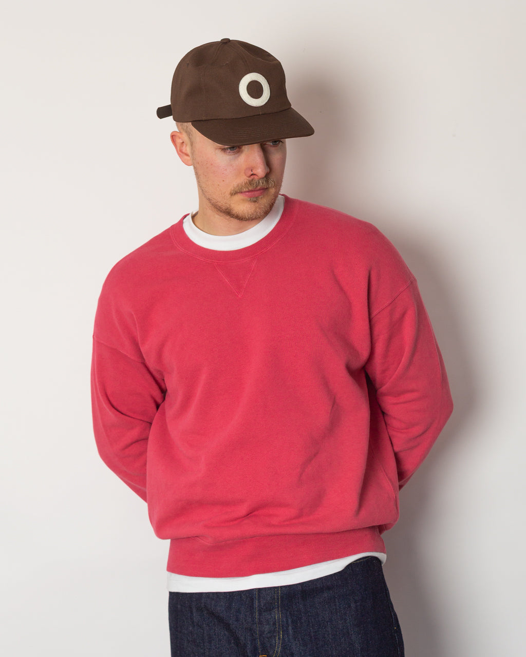 Jumbo Sweat LS Damaged - Red