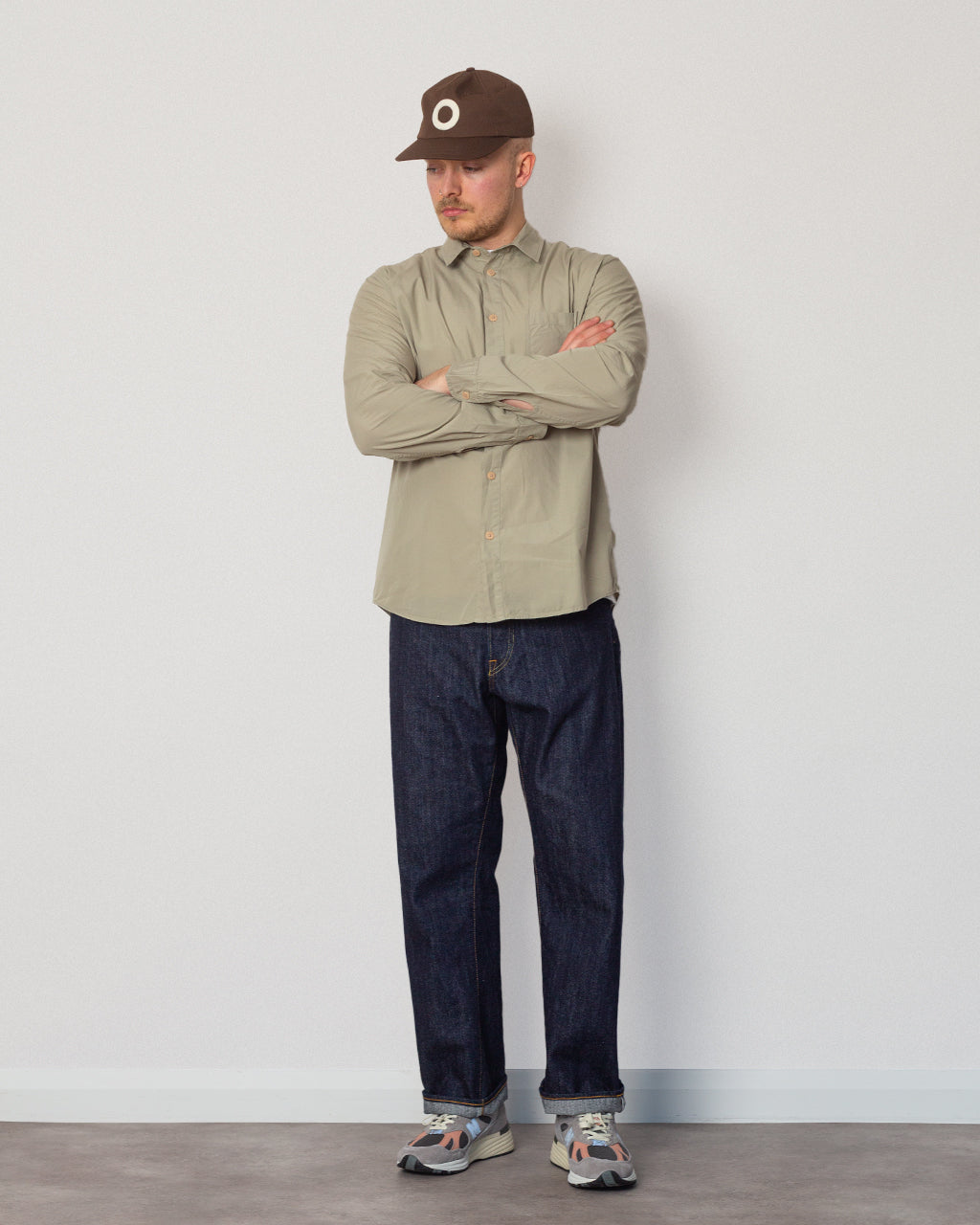 Curve Shirt - Silver Sage