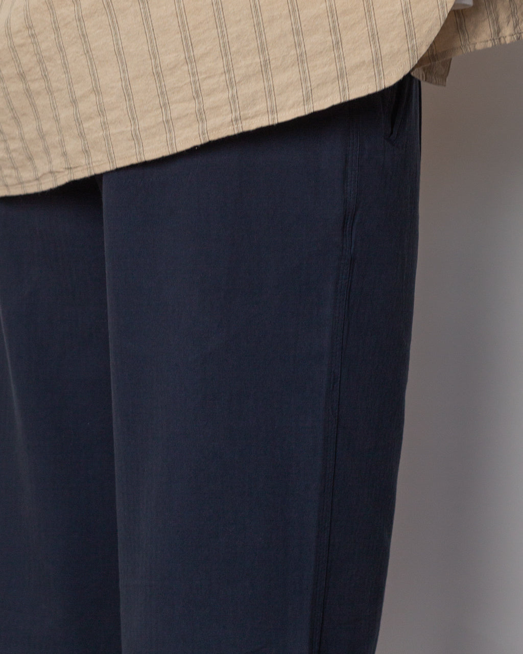 Assembly Pant - Navy Herringbone