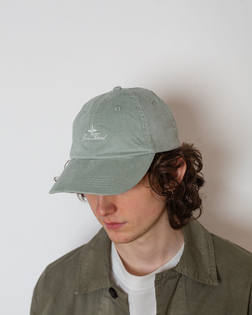 Corduroy Baseball Cap - V0055 Sage