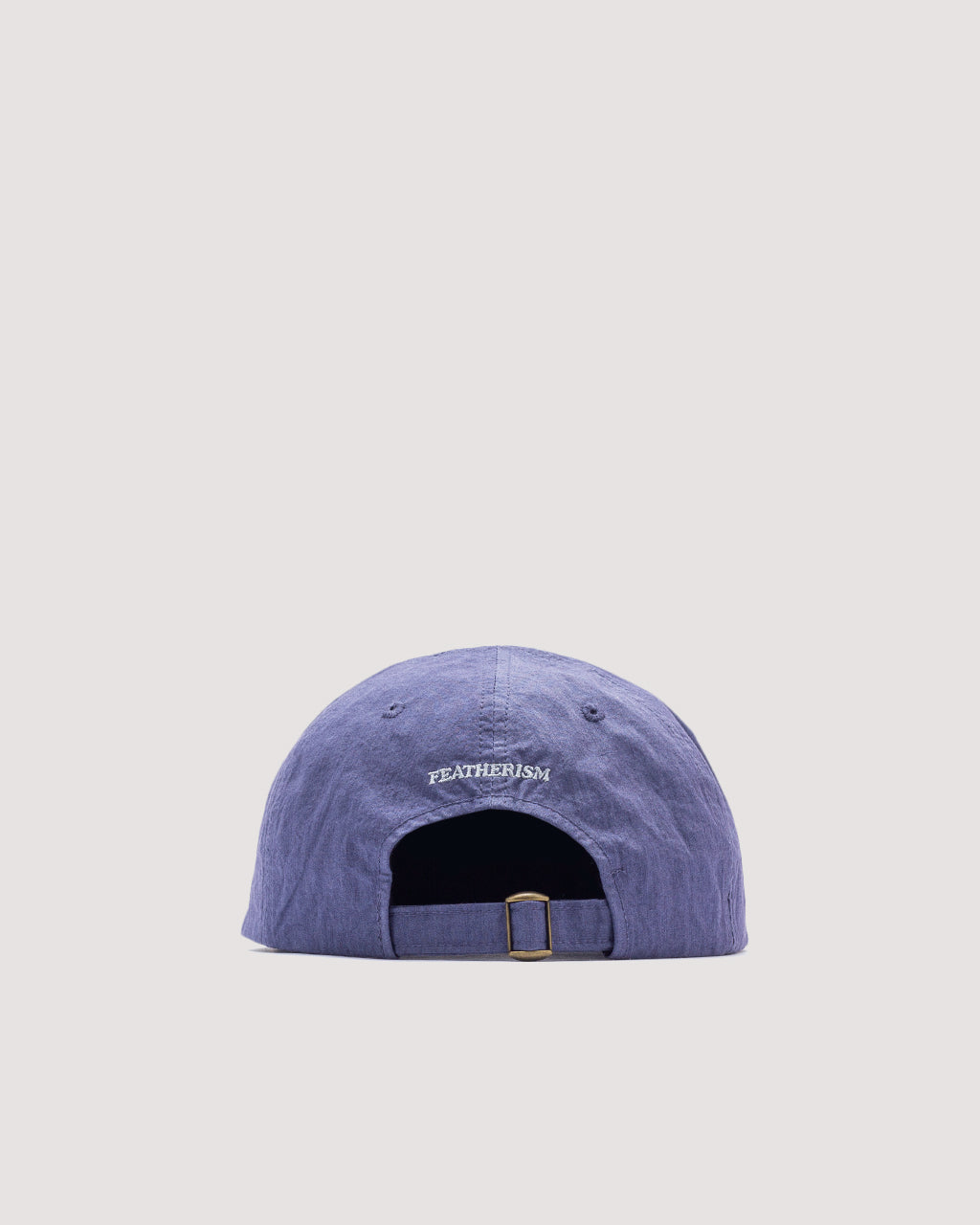 6 Panel Strap Back Cap - Blue
