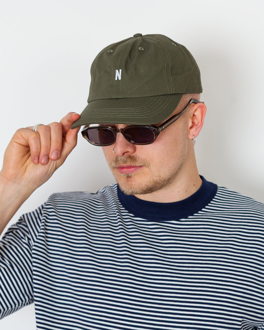 Twill Sports Cap - Olive Night
