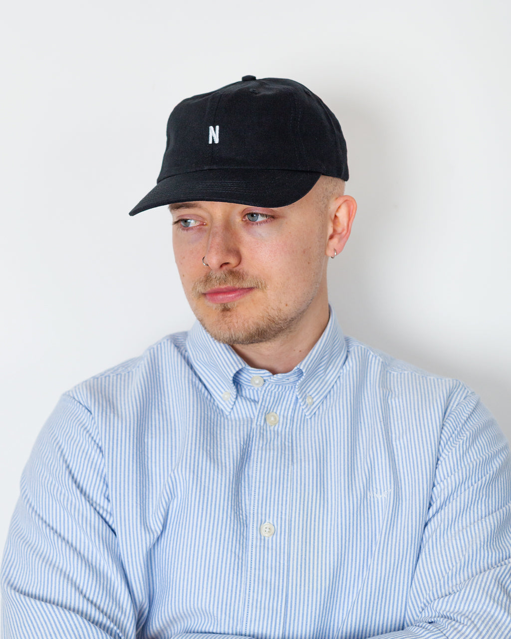 Twill Sports Cap - Black